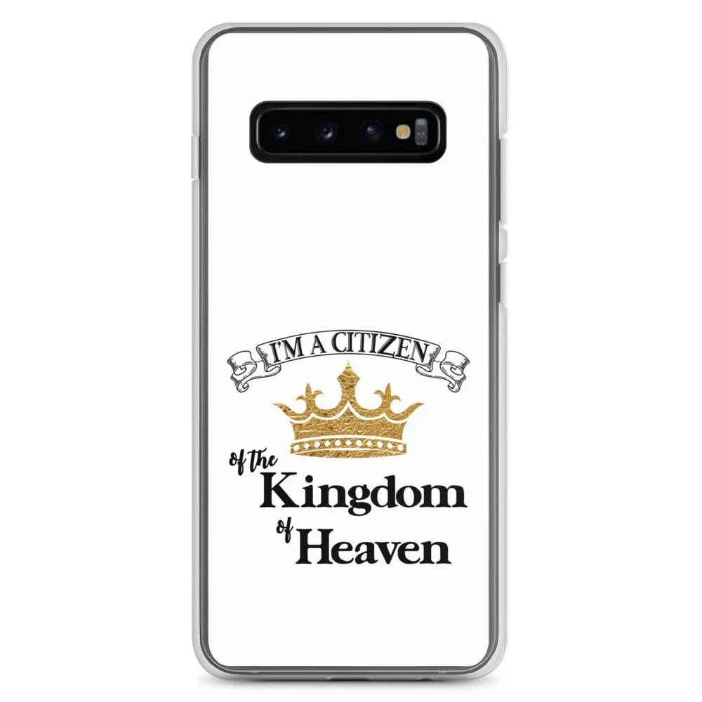 I'm a Citizen, Samsung White Case, Galaxy S10, S10e, S10 , S20, S20 , S20 Ultra_Black-Design