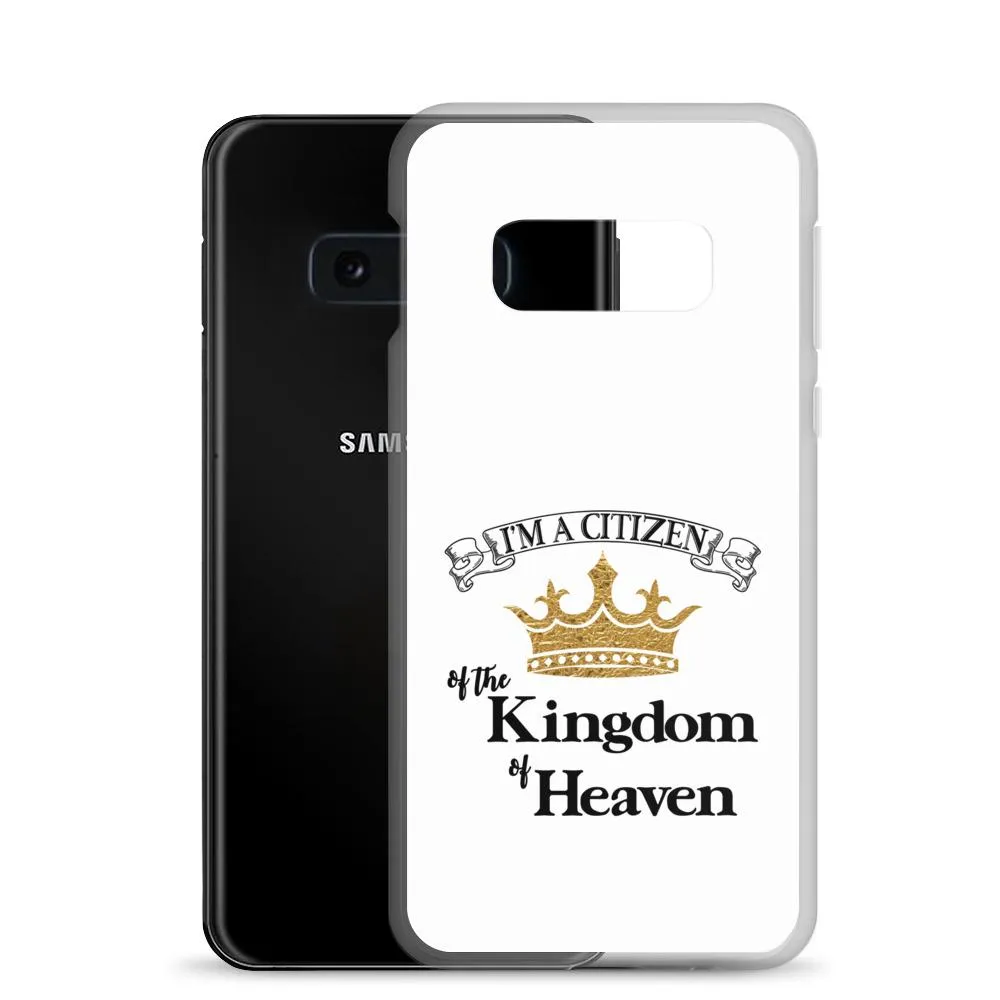I'm a Citizen, Samsung White Case, Galaxy S10, S10e, S10 , S20, S20 , S20 Ultra_Black-Design