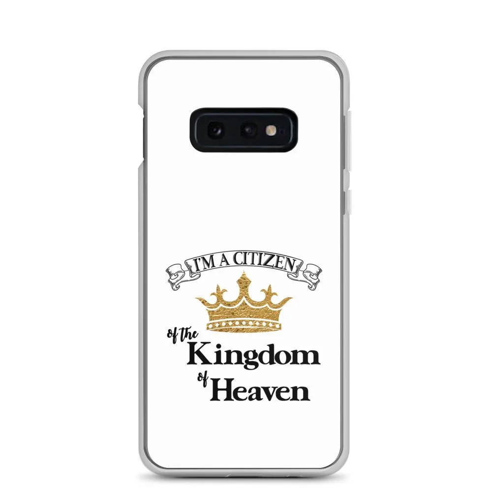 I'm a Citizen, Samsung White Case, Galaxy S10, S10e, S10 , S20, S20 , S20 Ultra_Black-Design