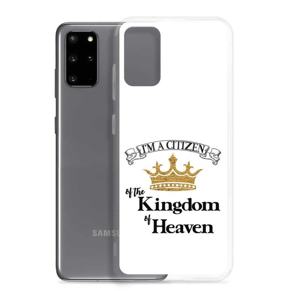 I'm a Citizen, Samsung White Case, Galaxy S10, S10e, S10 , S20, S20 , S20 Ultra_Black-Design