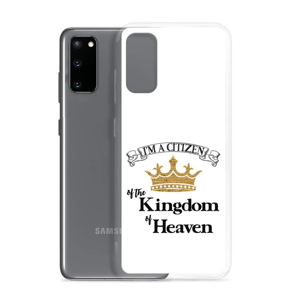I'm a Citizen, Samsung White Case, Galaxy S10, S10e, S10 , S20, S20 , S20 Ultra_Black-Design