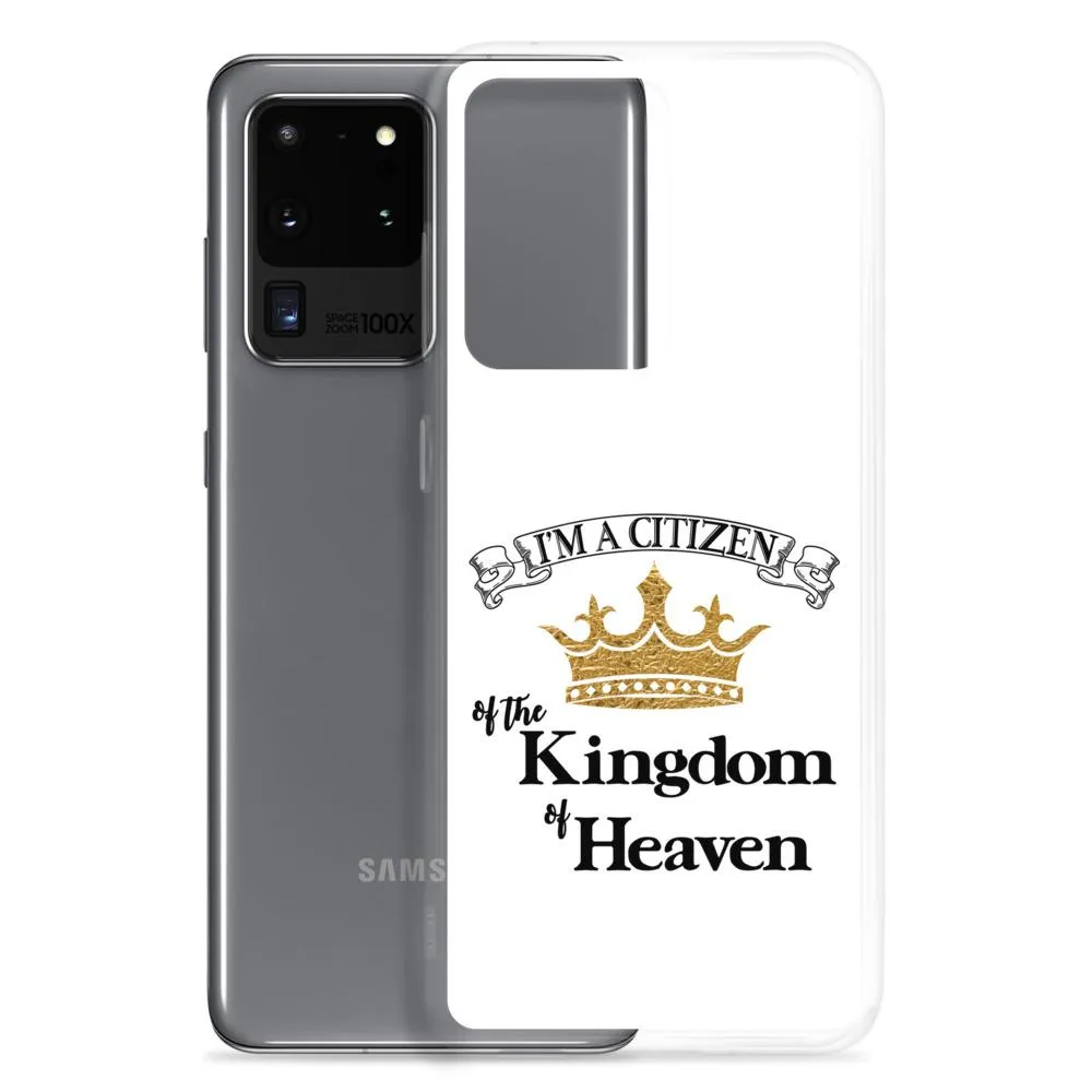 I'm a Citizen, Samsung White Case, Galaxy S10, S10e, S10 , S20, S20 , S20 Ultra_Black-Design