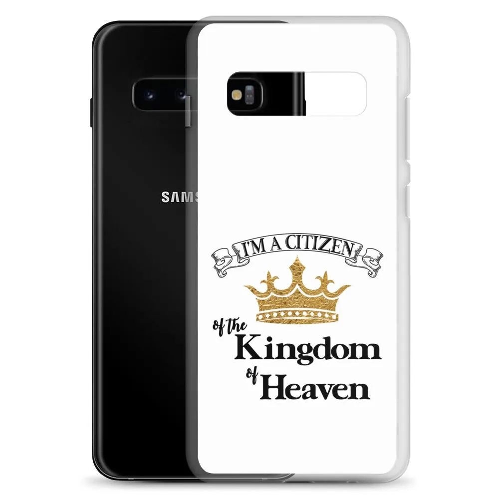 I'm a Citizen, Samsung White Case, Galaxy S10, S10e, S10 , S20, S20 , S20 Ultra_Black-Design