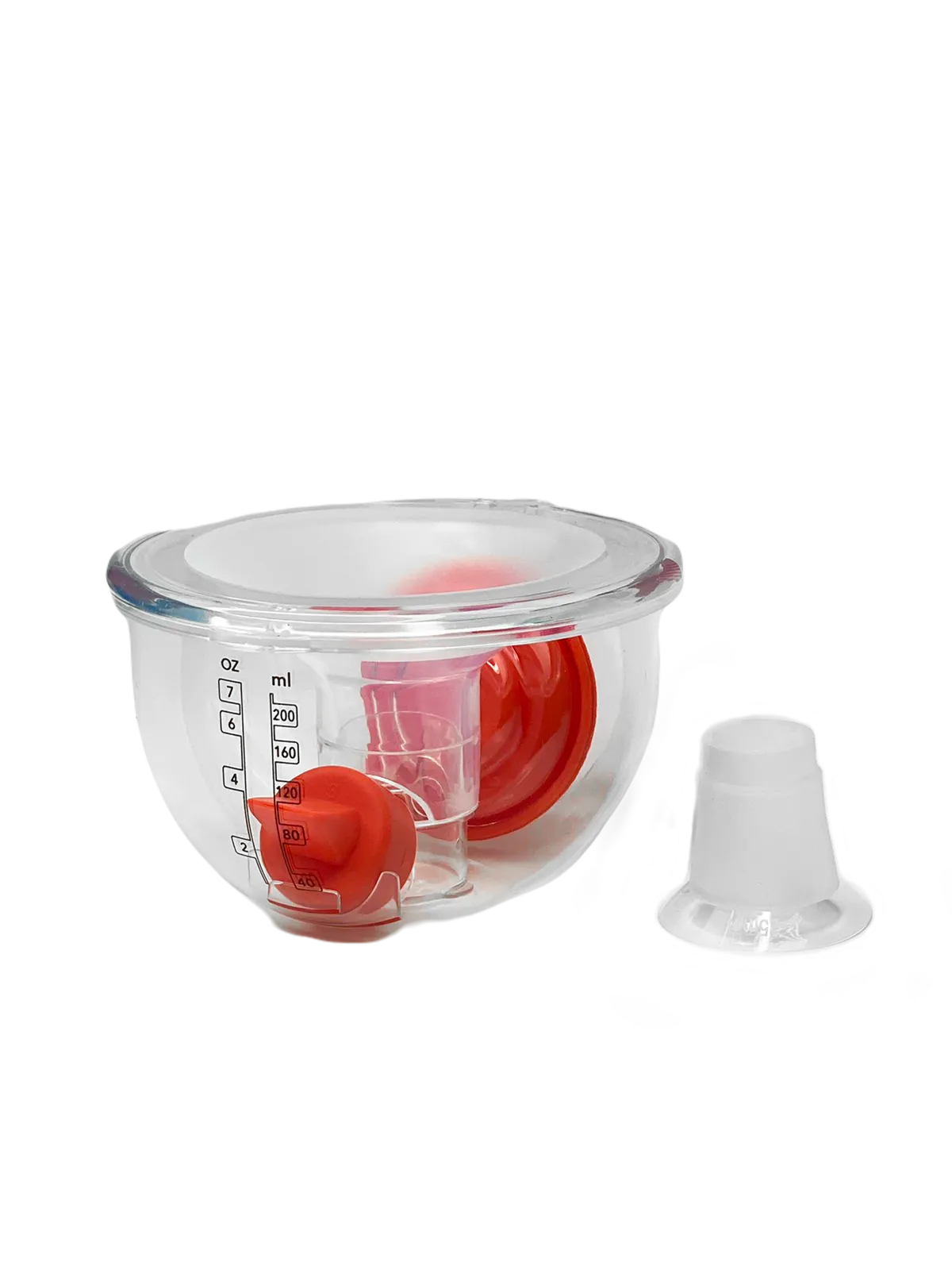 Imani Handsfree Cup Set (25 mm Flange) (Clear)