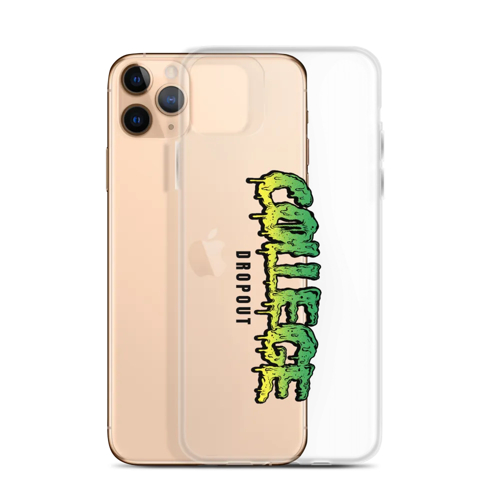 iPhone Slime Case - (Clear)