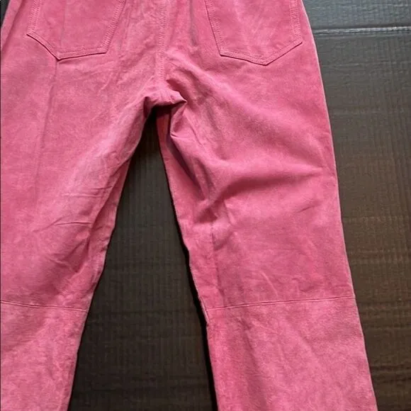JouJou Pink Suede Jeans