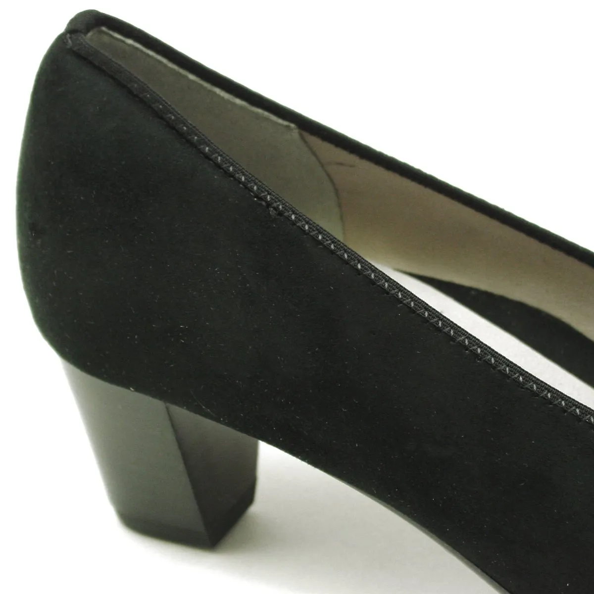 Kelly Black Suede
