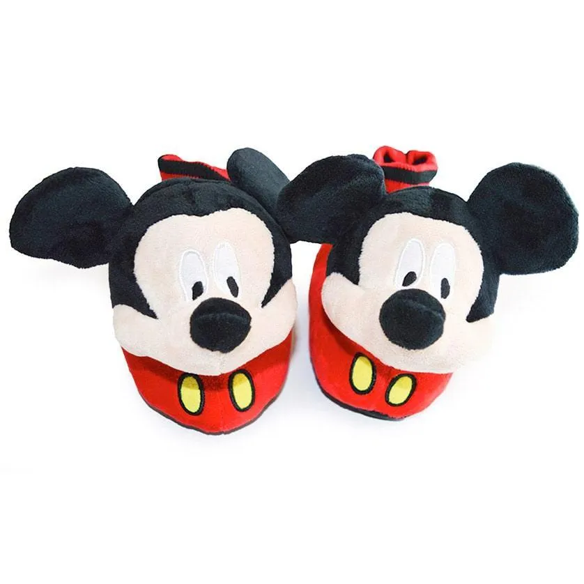 Kids Shoes Disney 3D Mickey Mouse Non-slip Slippers - 39053