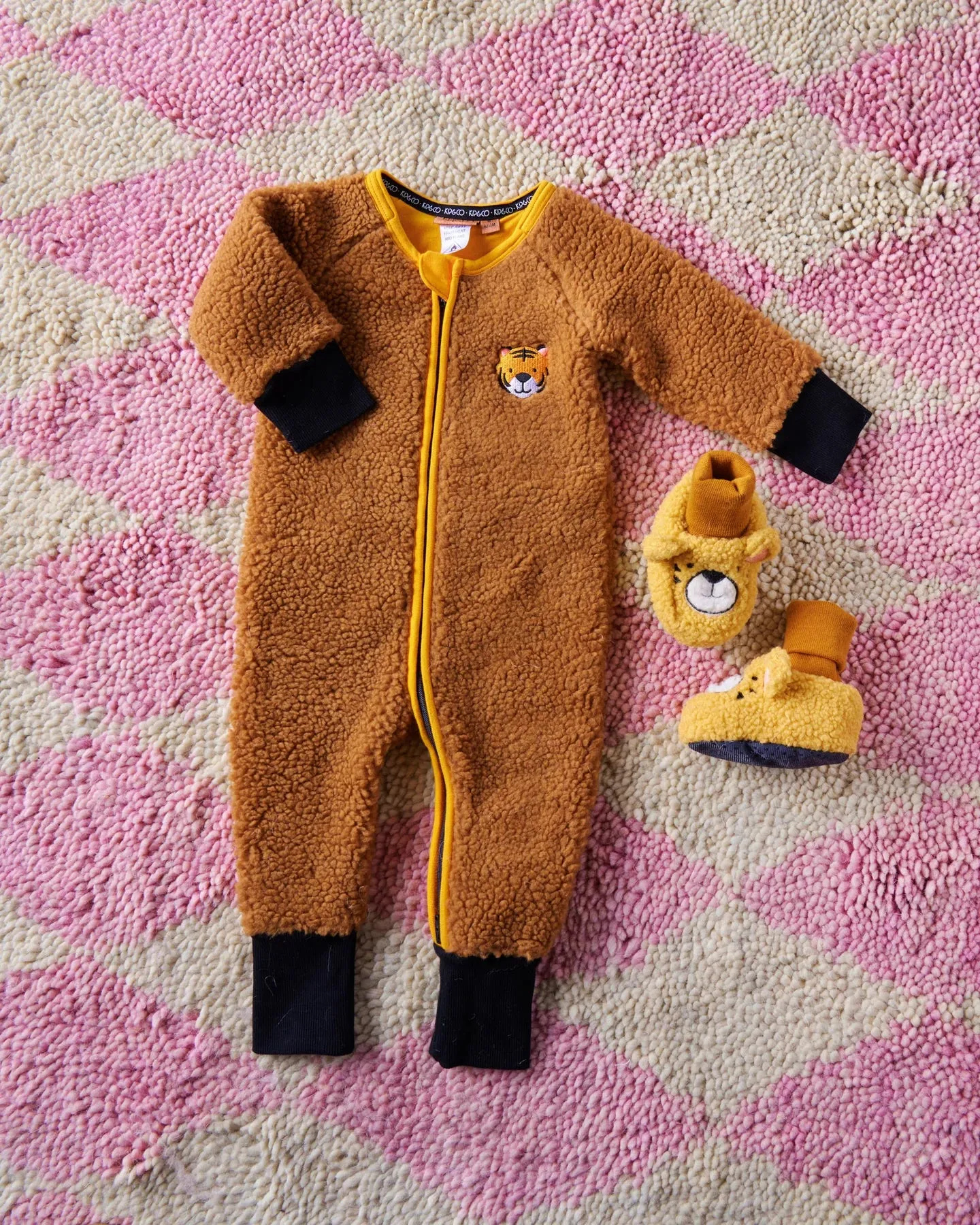 Kip & Co - Baby Booties (Tiger)
