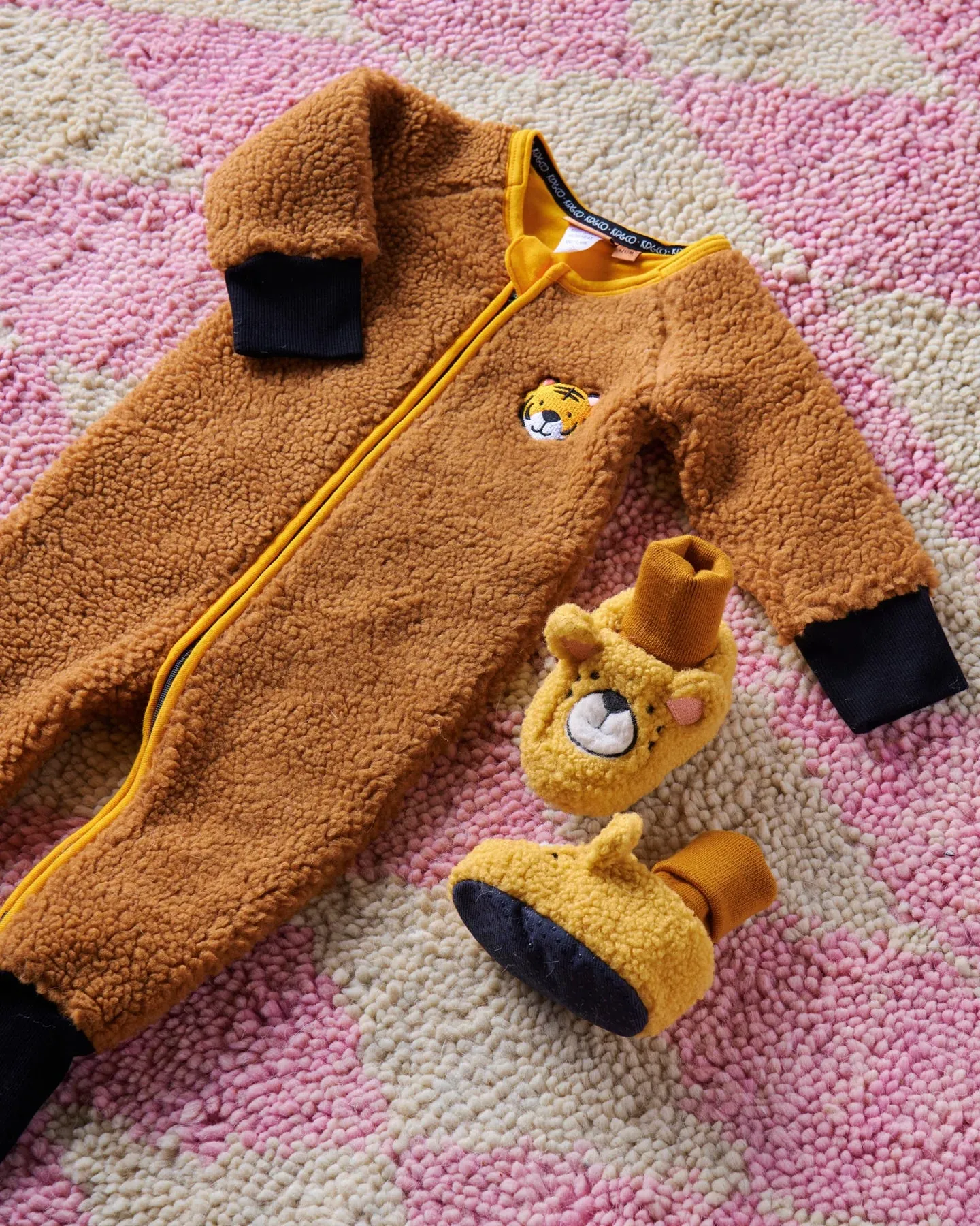 Kip & Co - Baby Booties (Tiger)