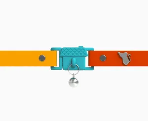 Kittyrama Copacabana Safety Breakaway Silicone Cat Collar