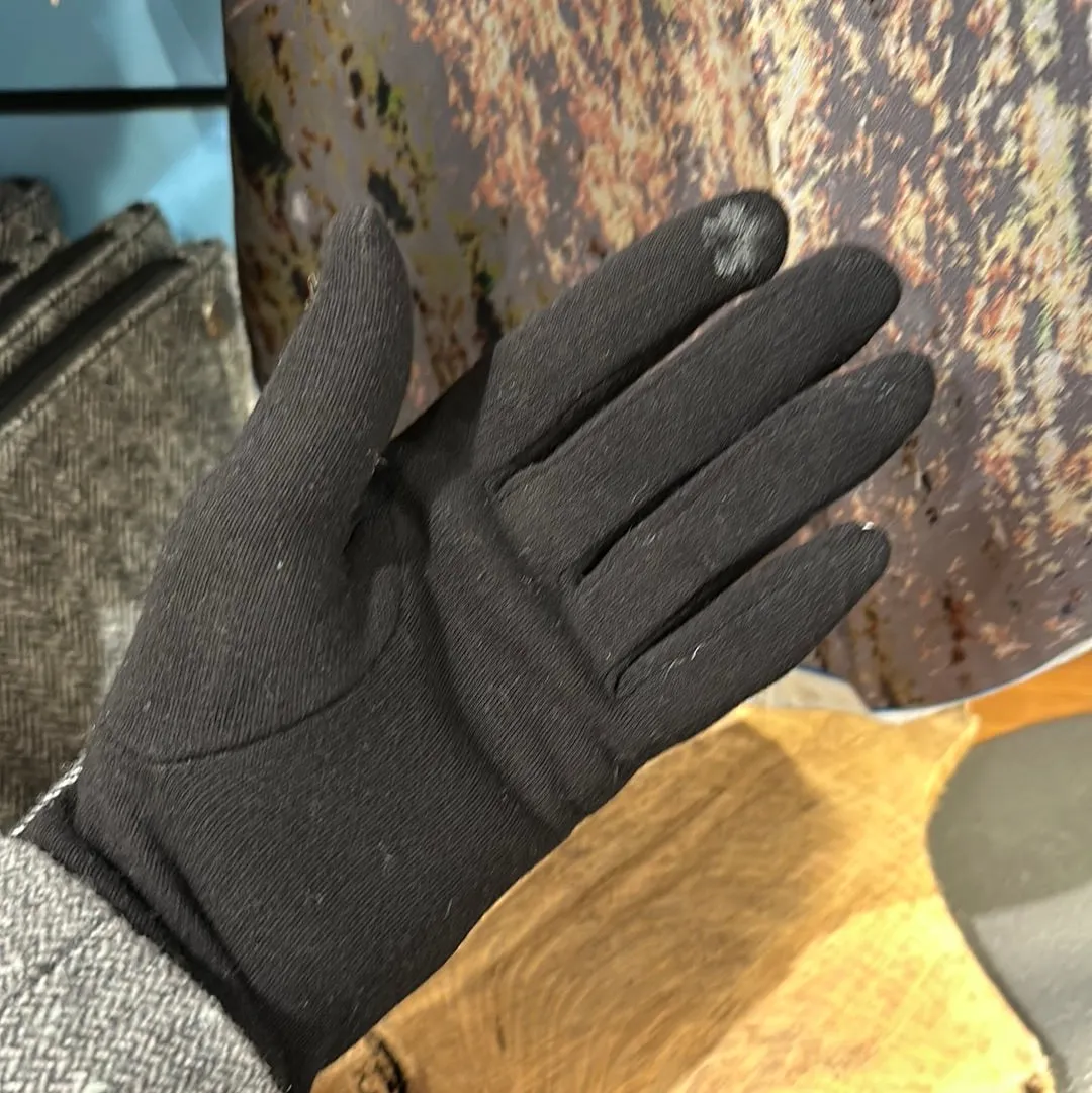 Ladies Herringbone Gloves with Celtic Knot