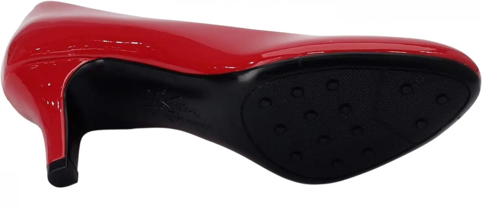 Lifestride Womens Parigi Heels Pumps 5247385-08645 Fire Red Patent 5M
