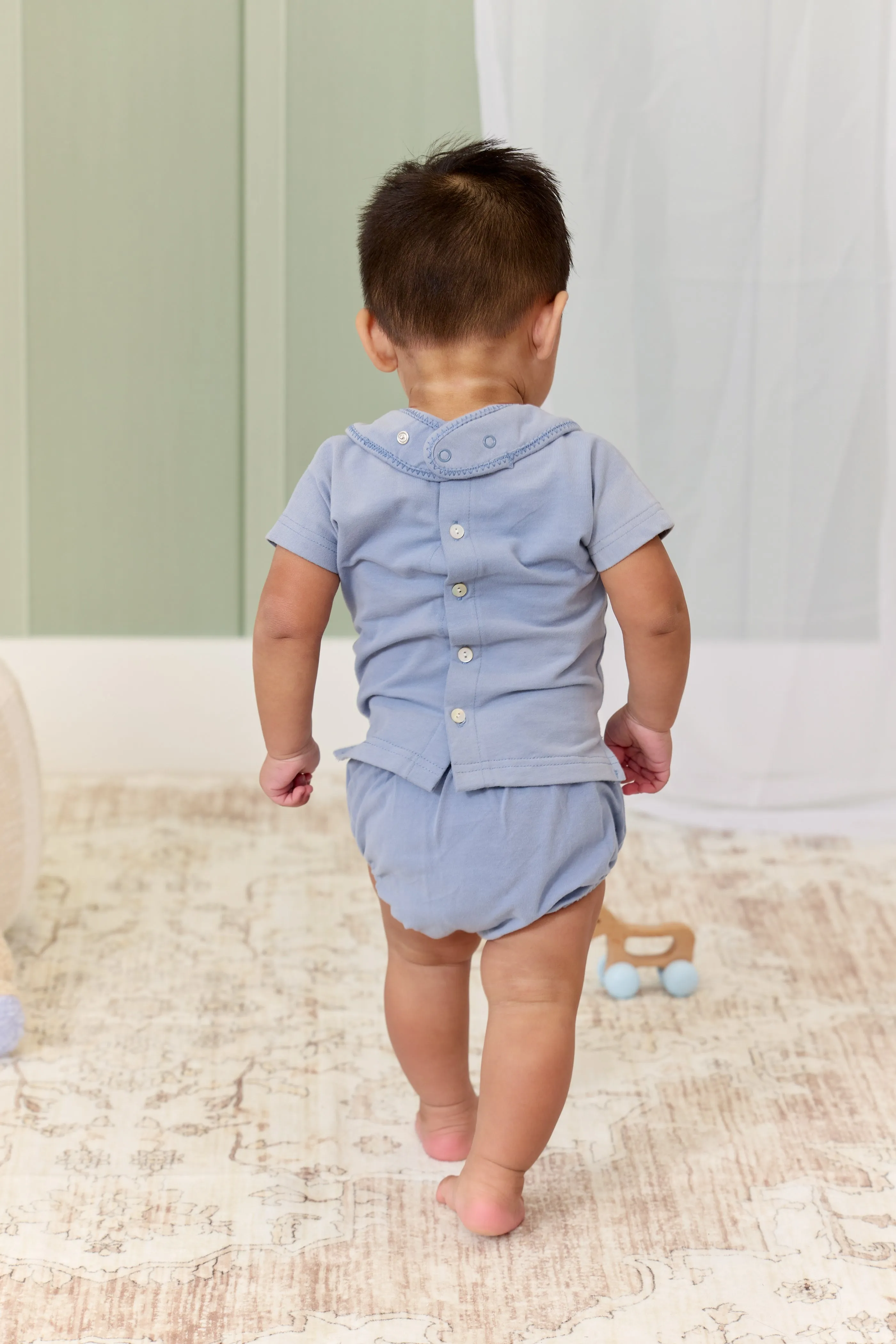 Lightweight blue set by Kipp Baby