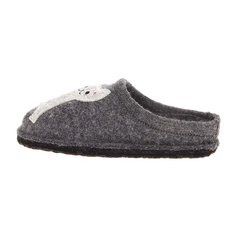 Lizzy Appliqued Mule Slippers