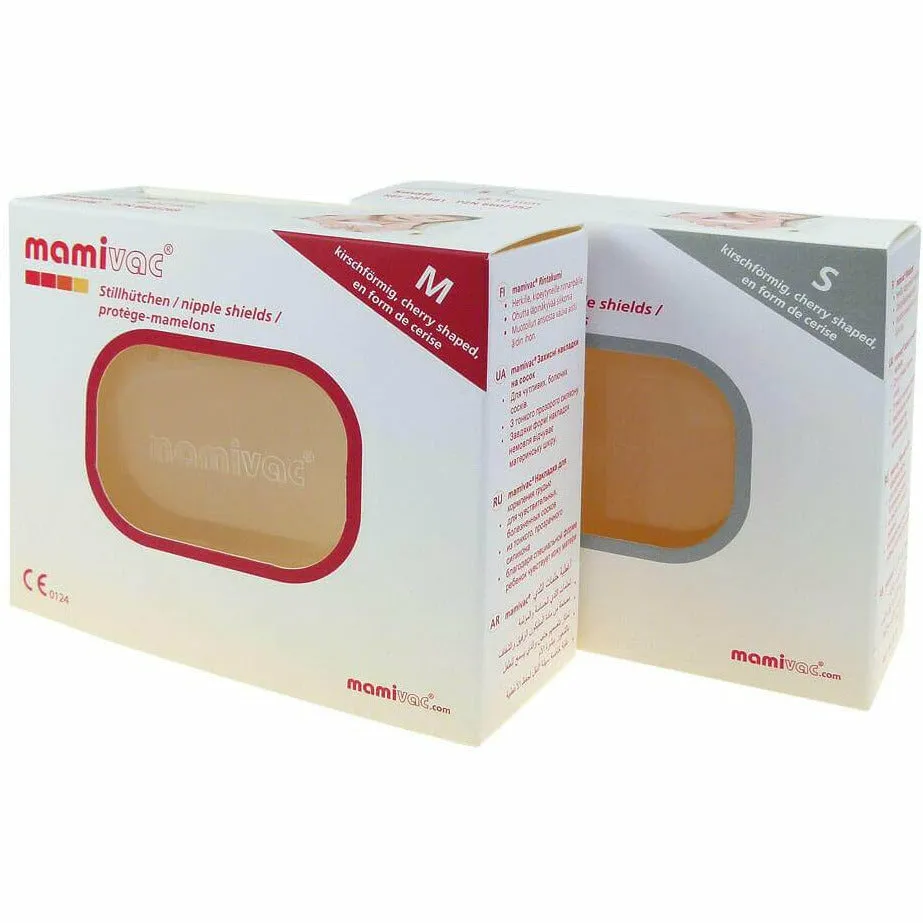 Mamivac Nipple Shields - Cherry (S, M) or Conical (S, M, L)