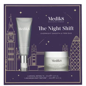 Medik8 The Night Shift Overnight Smooth & Firm Duo