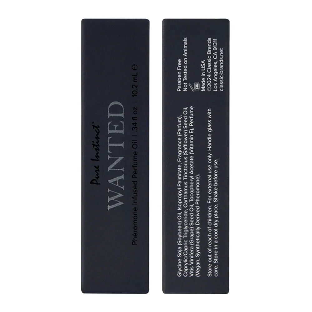 Men's Pheromone Roll-On - Wanted 10ml