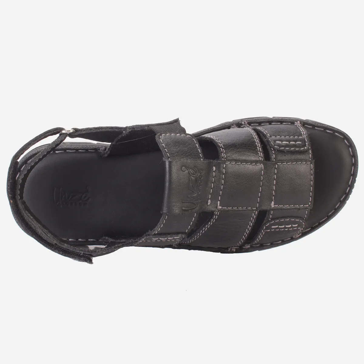 Mens "CLETO" Stylish Leather Summer Sandals