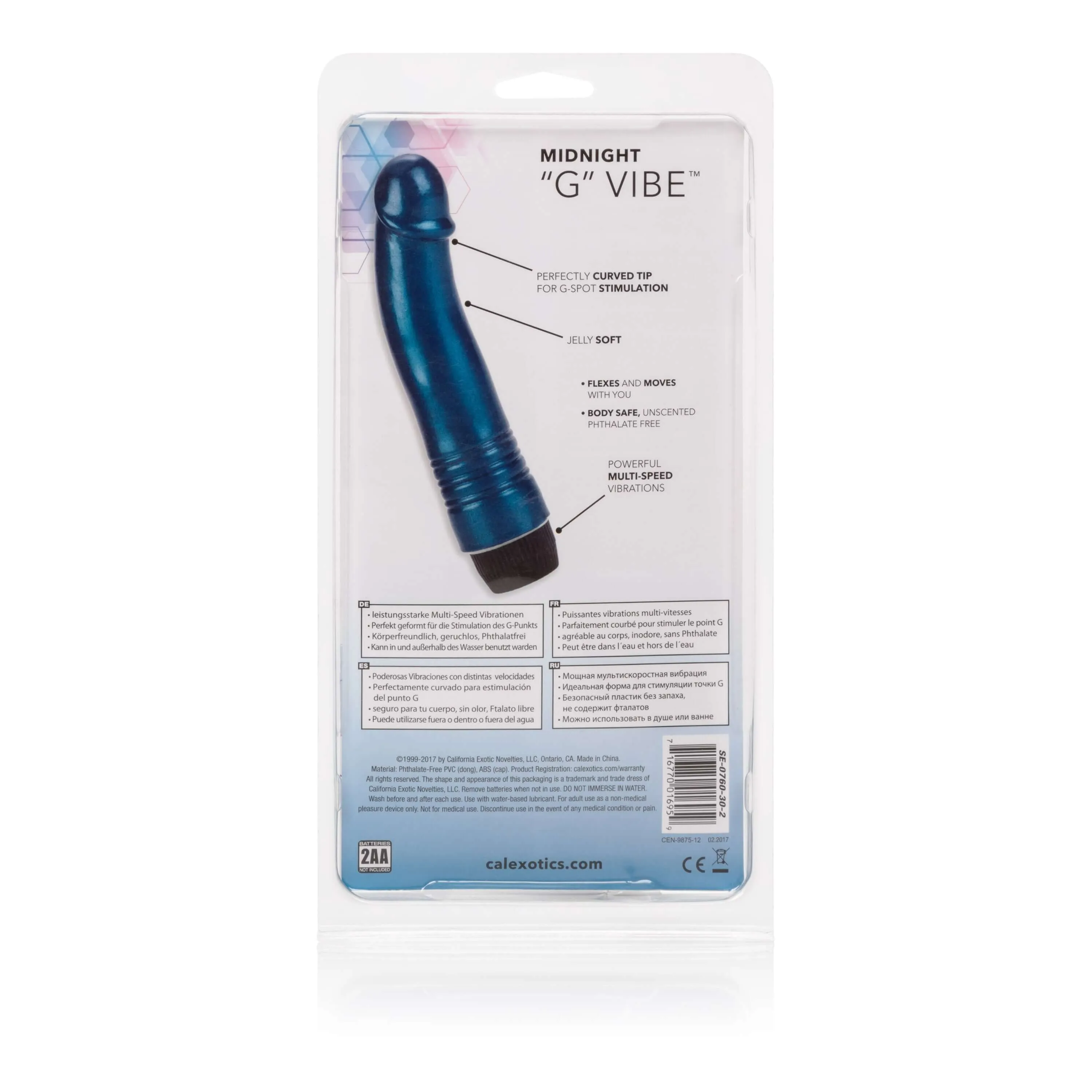 Midnight G-Spot Vibrator 6.75 Inches: Your Ultimate Partner for Exquisite G-Spot Stimulation