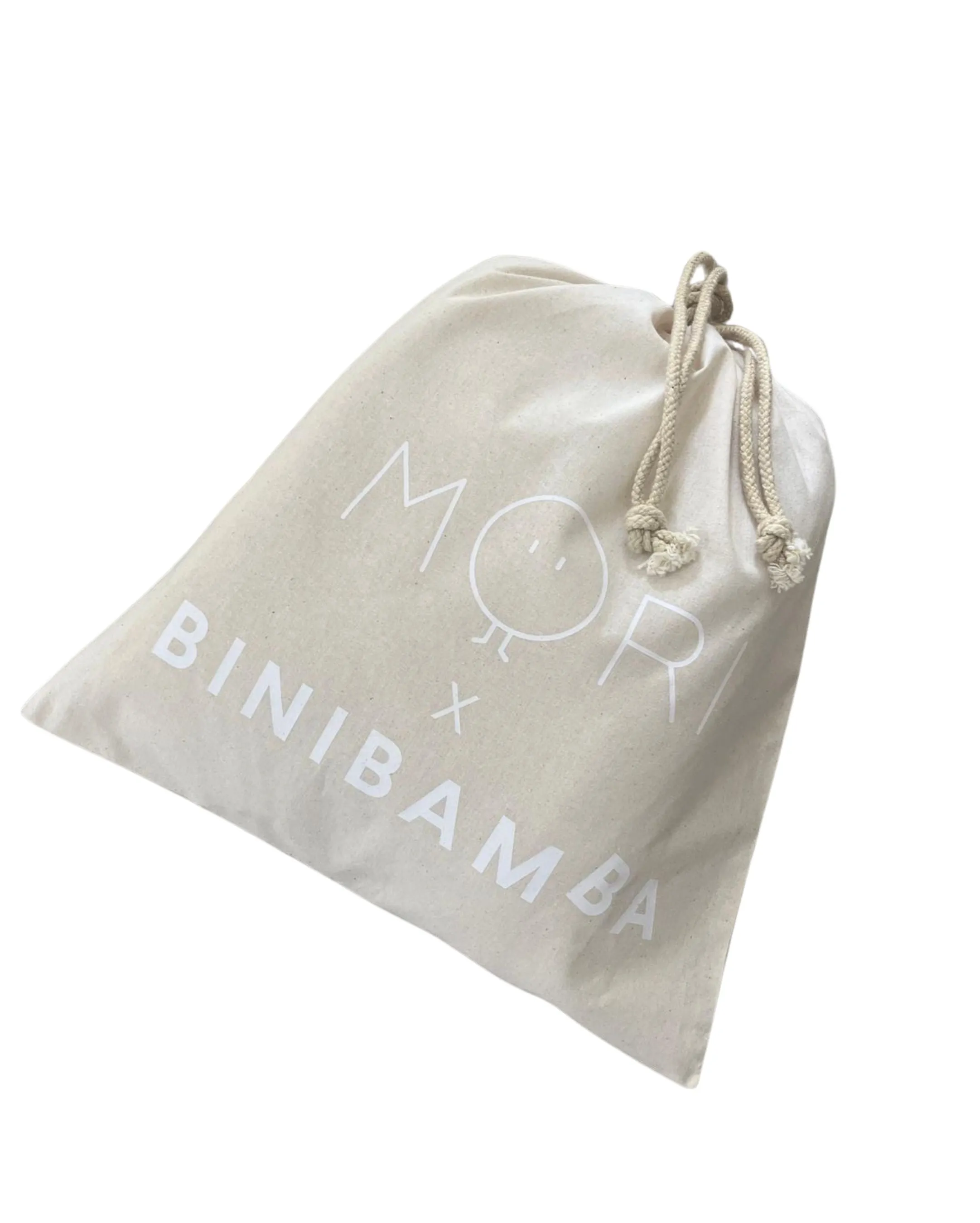 MORI X BINIBAMBA SLEEPSUIT, BOOTIES & CROCHET BINIBEAR GIFT SET