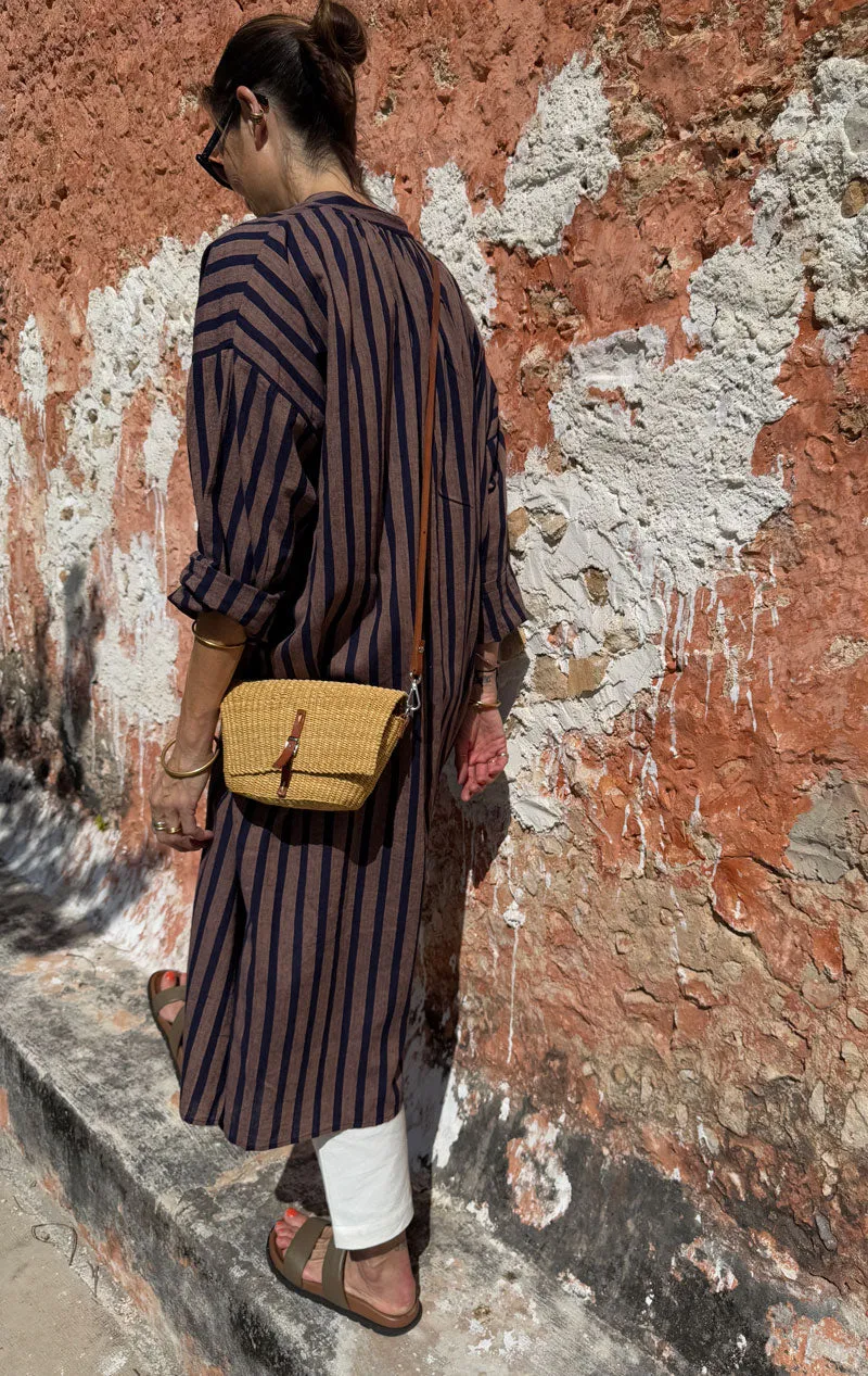 Moroccan Graphic Pocket caftan