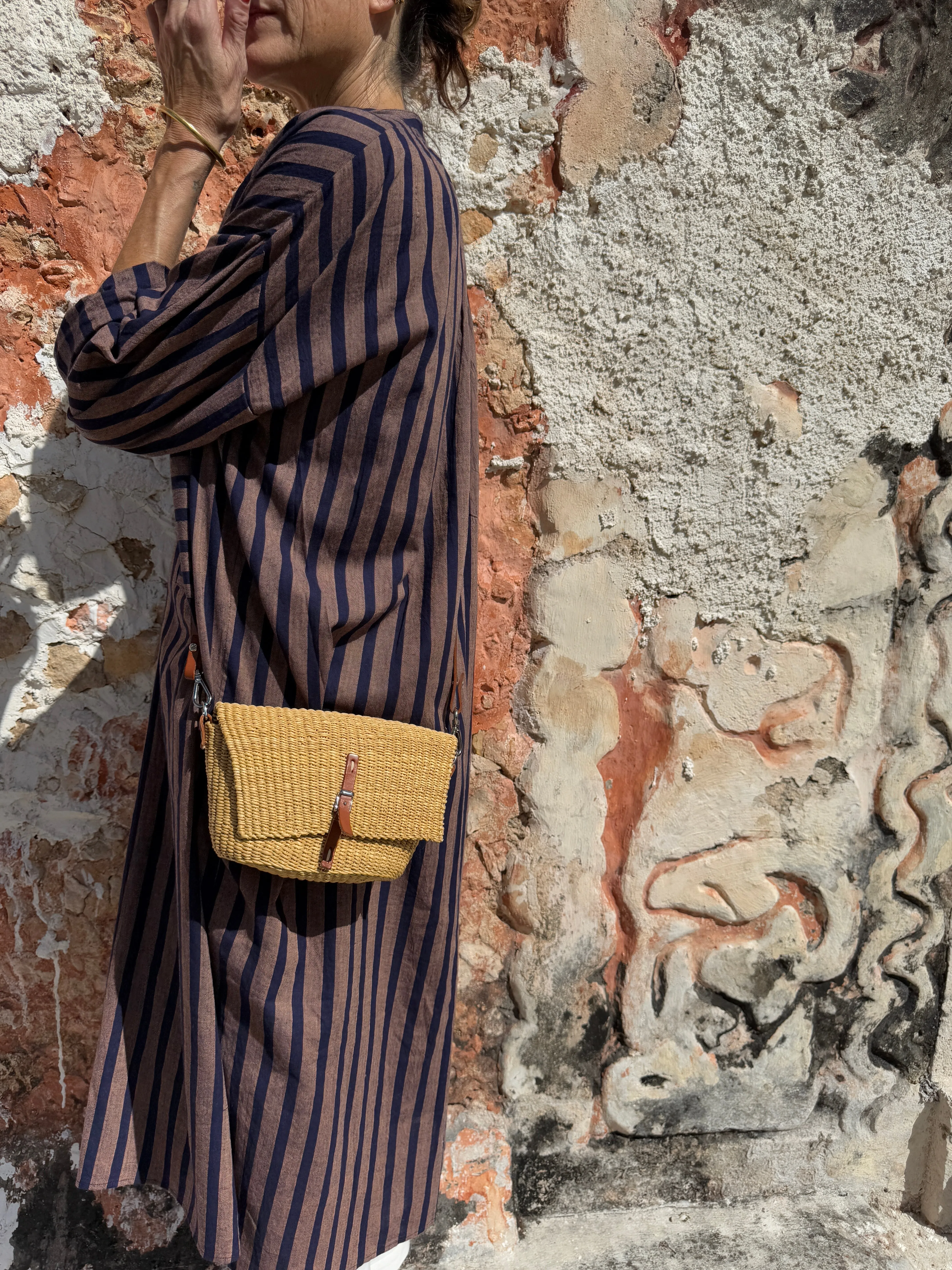 Moroccan Graphic Pocket caftan