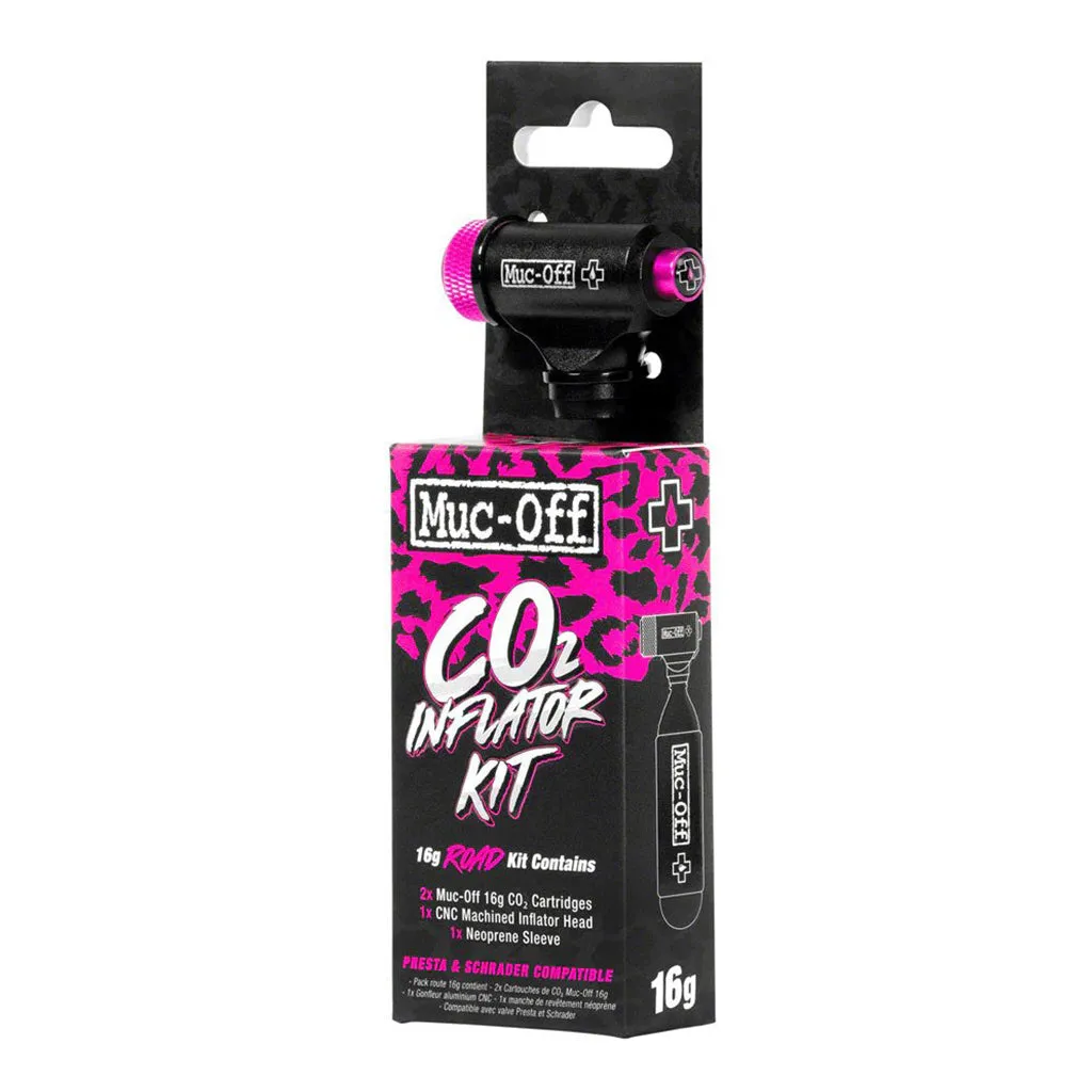 MUC-OFF BIKE ROAD INFLATOR KIT