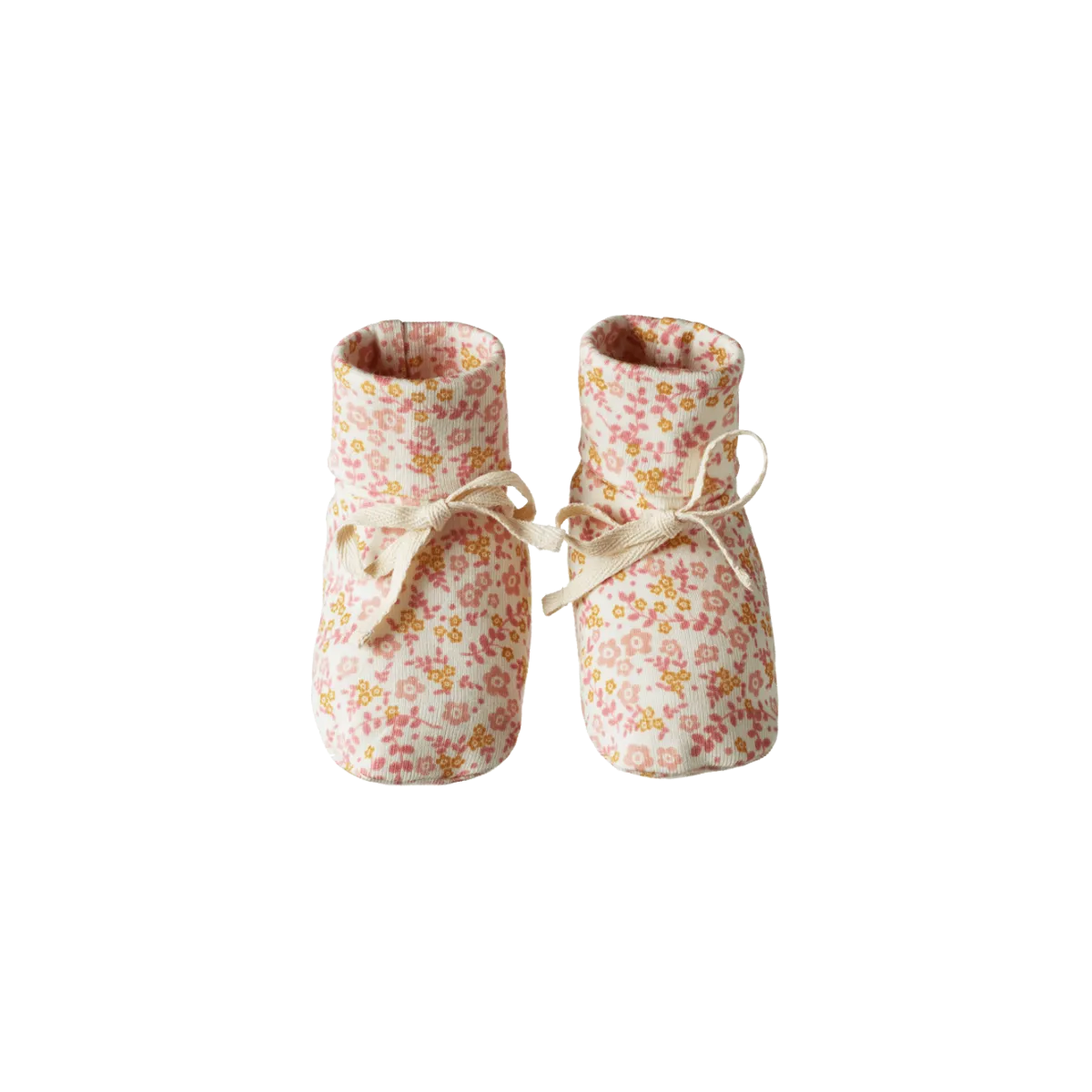 Nature Baby Cotton Booties - Daisy Belle