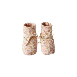 Nature Baby Cotton Booties - Daisy Belle