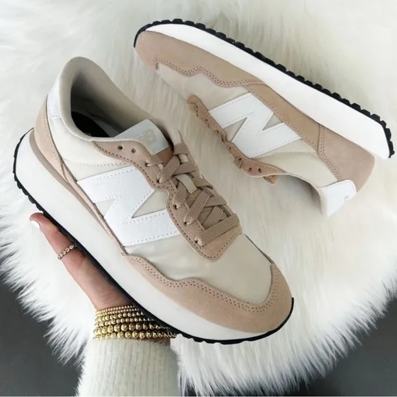 New Balance, beige  color size W 10