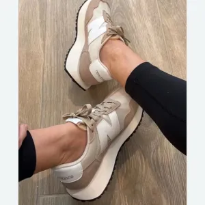 New Balance, beige  color size W 10