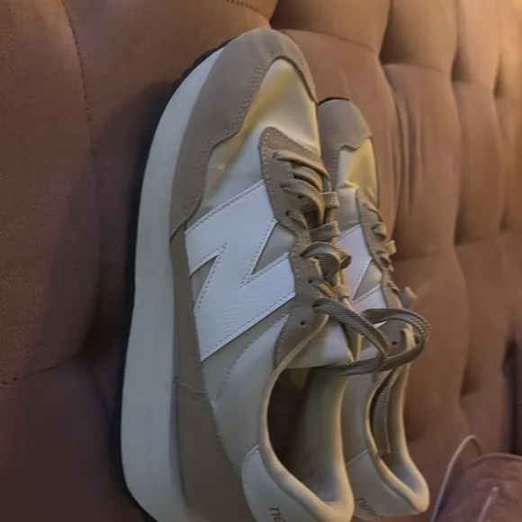 New Balance, beige  color size W 10