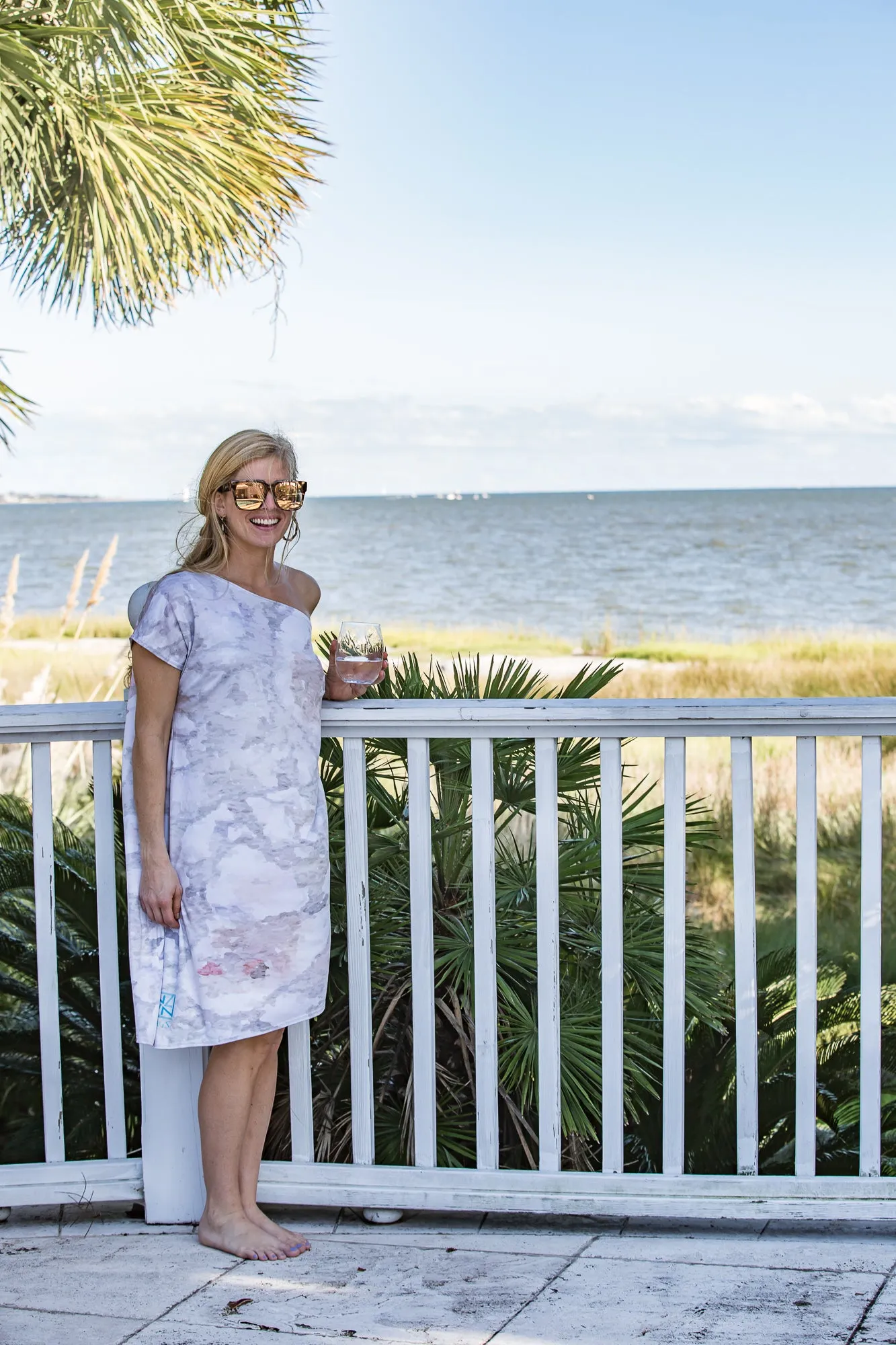 On The Half Shell Mini Coastal Caftan