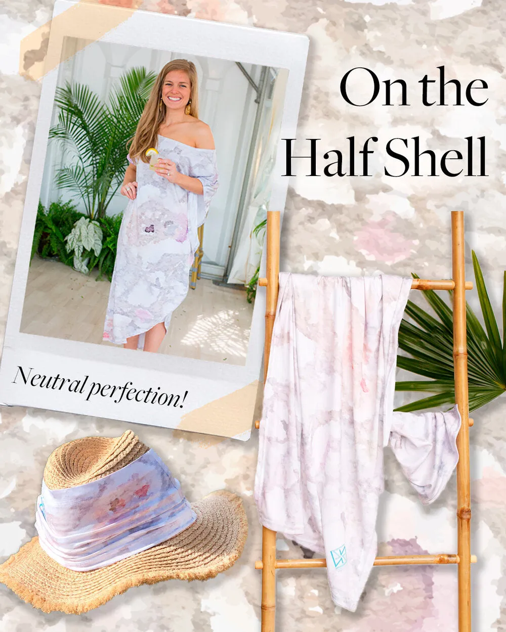 On The Half Shell Mini Coastal Caftan