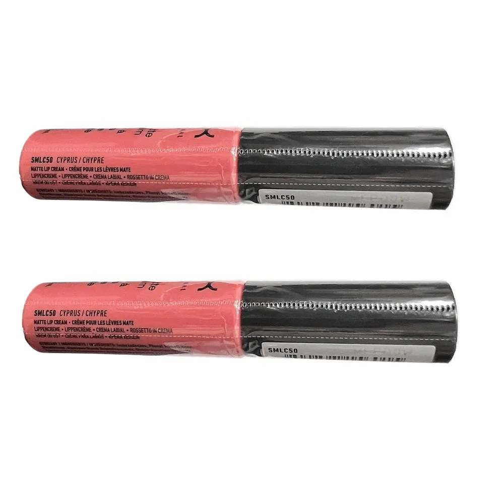 Pack of 2 NYX Soft Matte Lip Cream, Cyprus SMLC50
