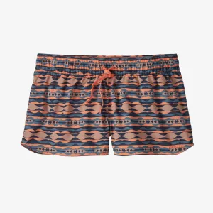 Patagonia W's Stretch Planing Micro Shorts- 2"- Tigerlilly Orange: Coast Highway