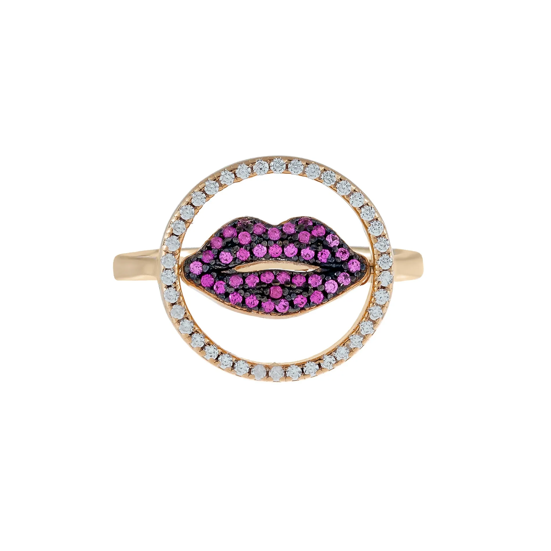 Pavé Lip Ring