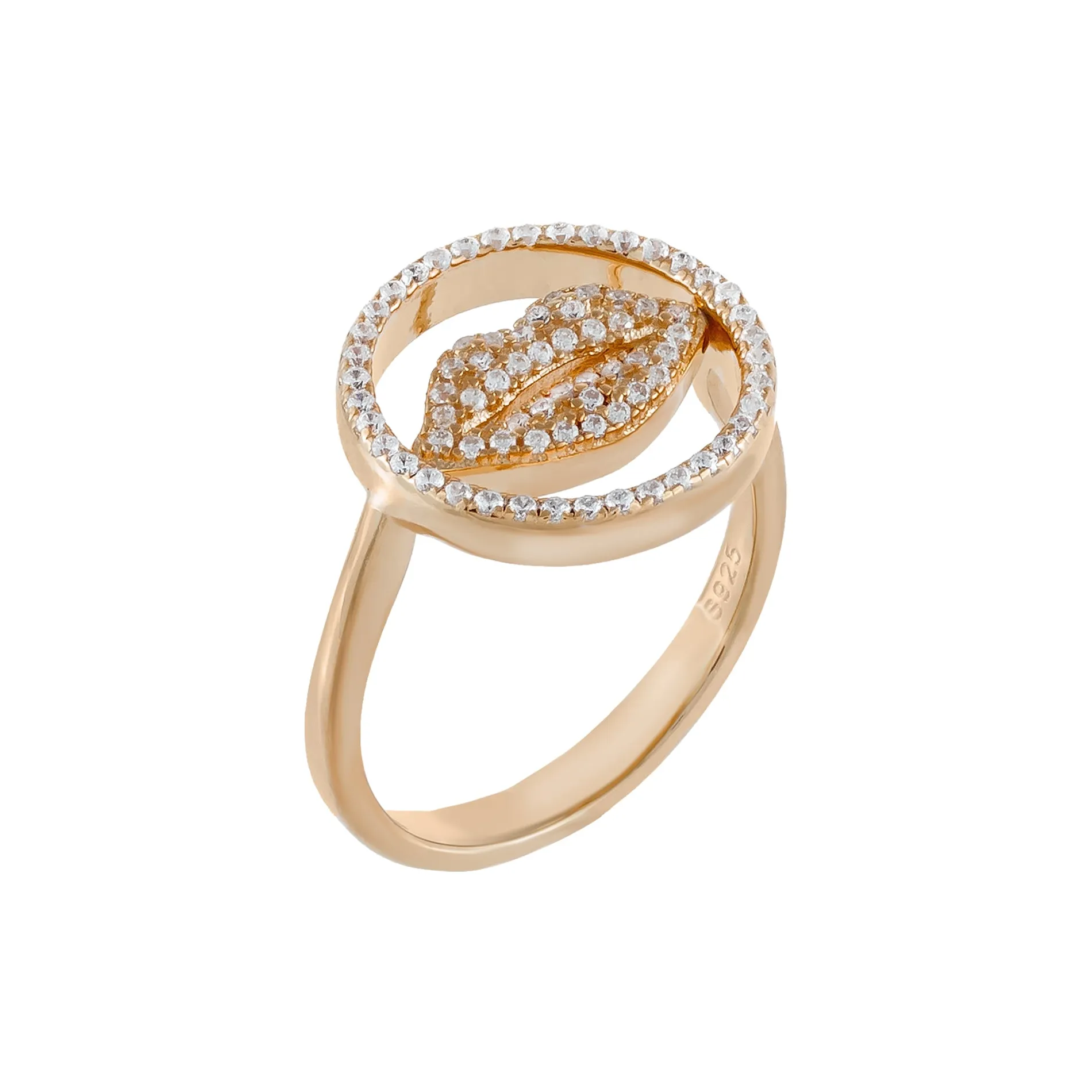 Pavé Lip Ring