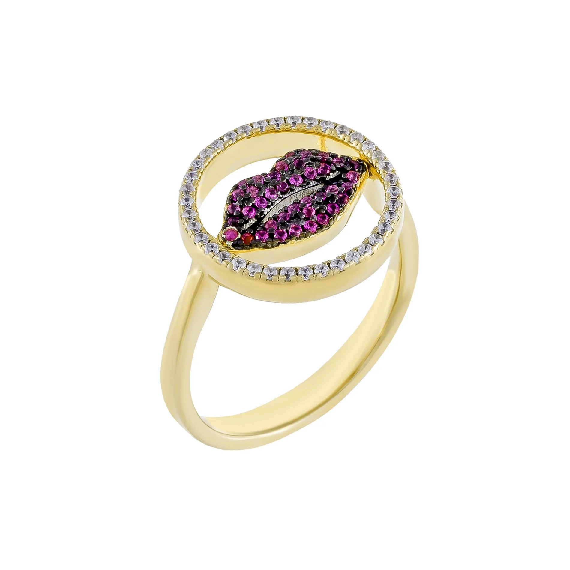 Pavé Lip Ring