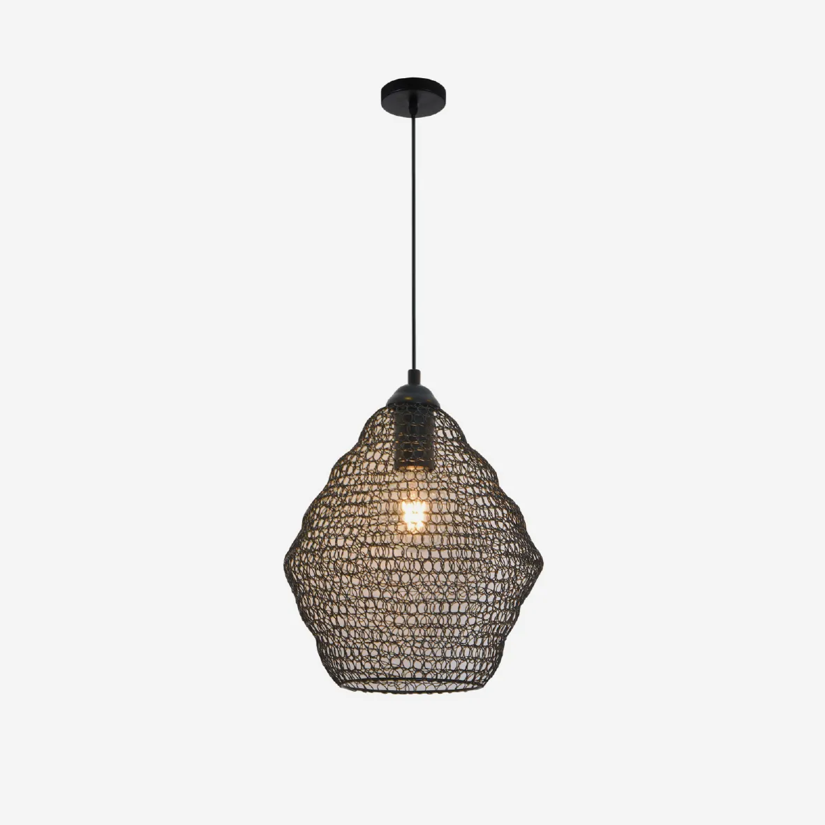 Phantom Pendant Light Large - Black
