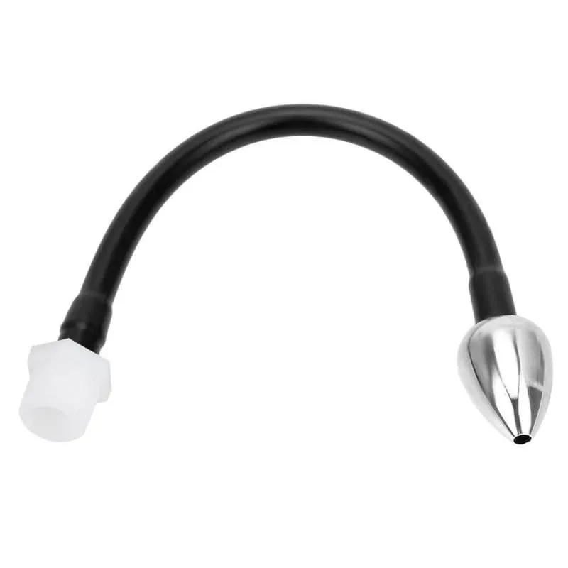 Poire de Douche anal Flexible Plug Métal