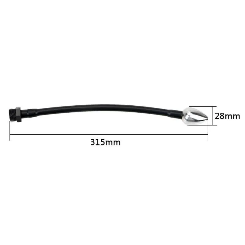 Poire de Douche anal Flexible Plug Métal
