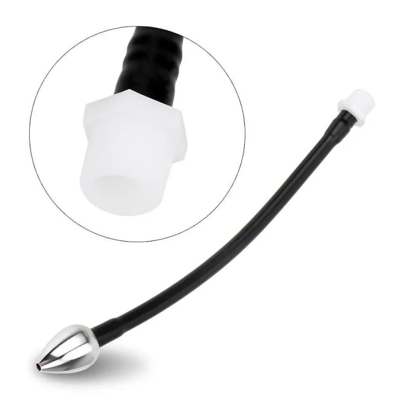 Poire de Douche anal Flexible Plug Métal
