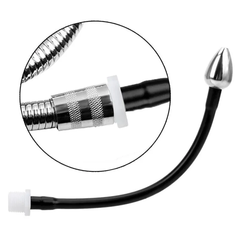 Poire de Douche anal Flexible Plug Métal
