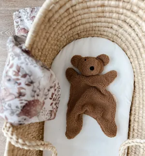 Pop Ya Tot Little Teddy Comforter Toy - Brown