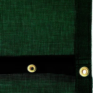 Premium PVC Windscreen - 6 Ft. Height, Per Linear Ft. (Forest Green)