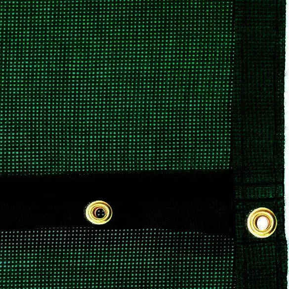 Premium PVC Windscreen - 6 Ft. Height, Per Linear Ft. (Forest Green)