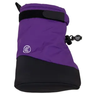 Purple Calikids Booties (Baby Sizes: 0-12M)