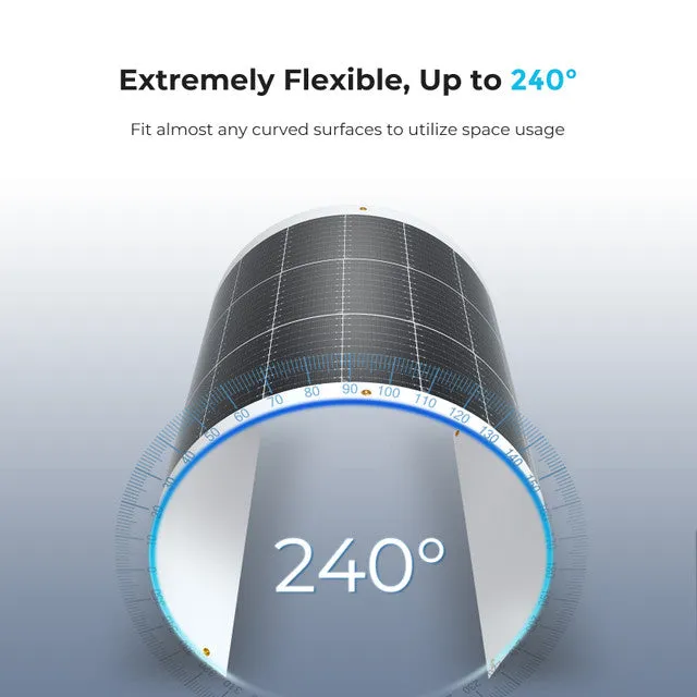 Renogy 100W flexible Monocrystalline black Solar Panel